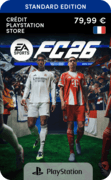 EA SPORTS FC™ 26 Édition Standard - Crédit PlayStation - FR
