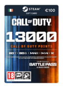13,000 COD Points (Steam Gift Card) - IE