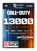 13,000 COD Punten (Steam Cadeaukaart) - NL