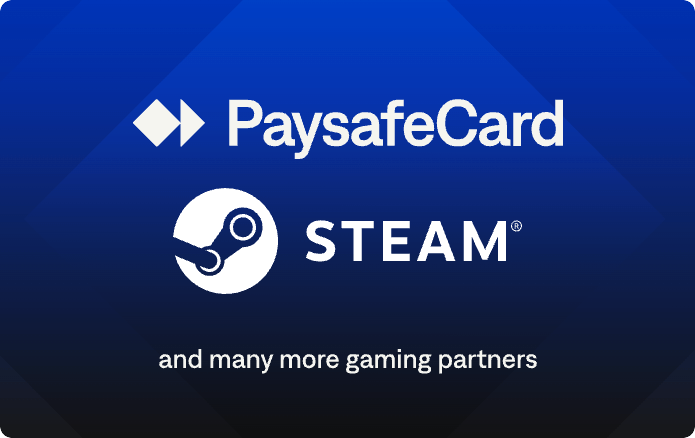 PaysafeCard Steam | Prepaid Steam Wallet ab €10