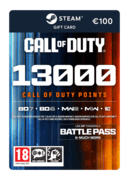 13,000 COD Points (Steam Gift Card) - DE