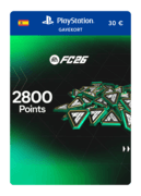 2800 puntos EA FC 26 (tarjeta de regalo PSN) - ES