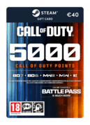 5,000 COD Points (Steam Gift Card) - FR