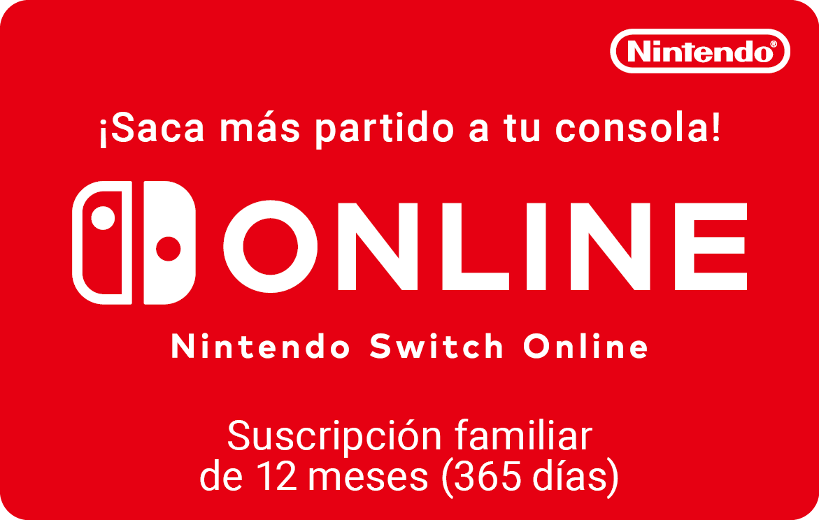 Nintendo Switch Online 12 meses | Suscripción familiar