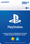 PlayStation Store-gavekort 250€ - FI
