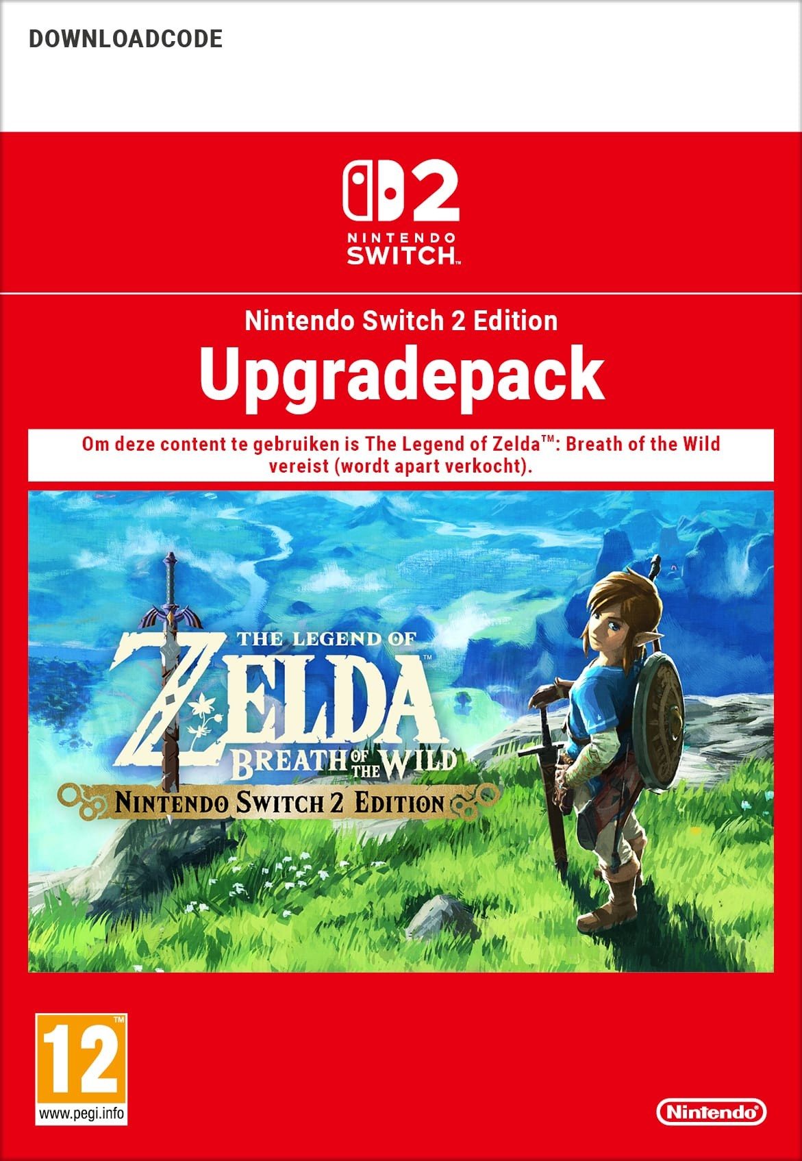 The Legend of Zelda: Breath of the Wild – Nintendo Switch 2 Edition-upgrade pack