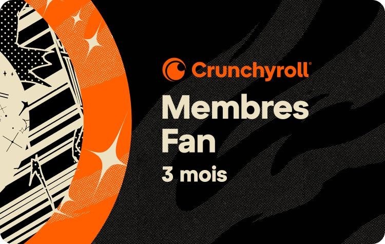 Crunchyroll Premium Fan 3 Mois