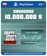 Megalodon Shark Card GTA Online (karta podarunkowa PSN) - PL