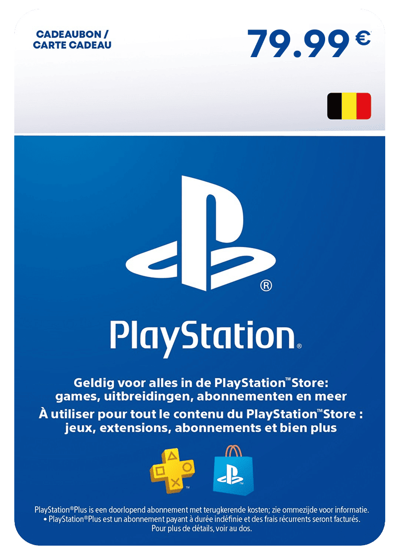 Carte PlayStation Store 79.99 Euro