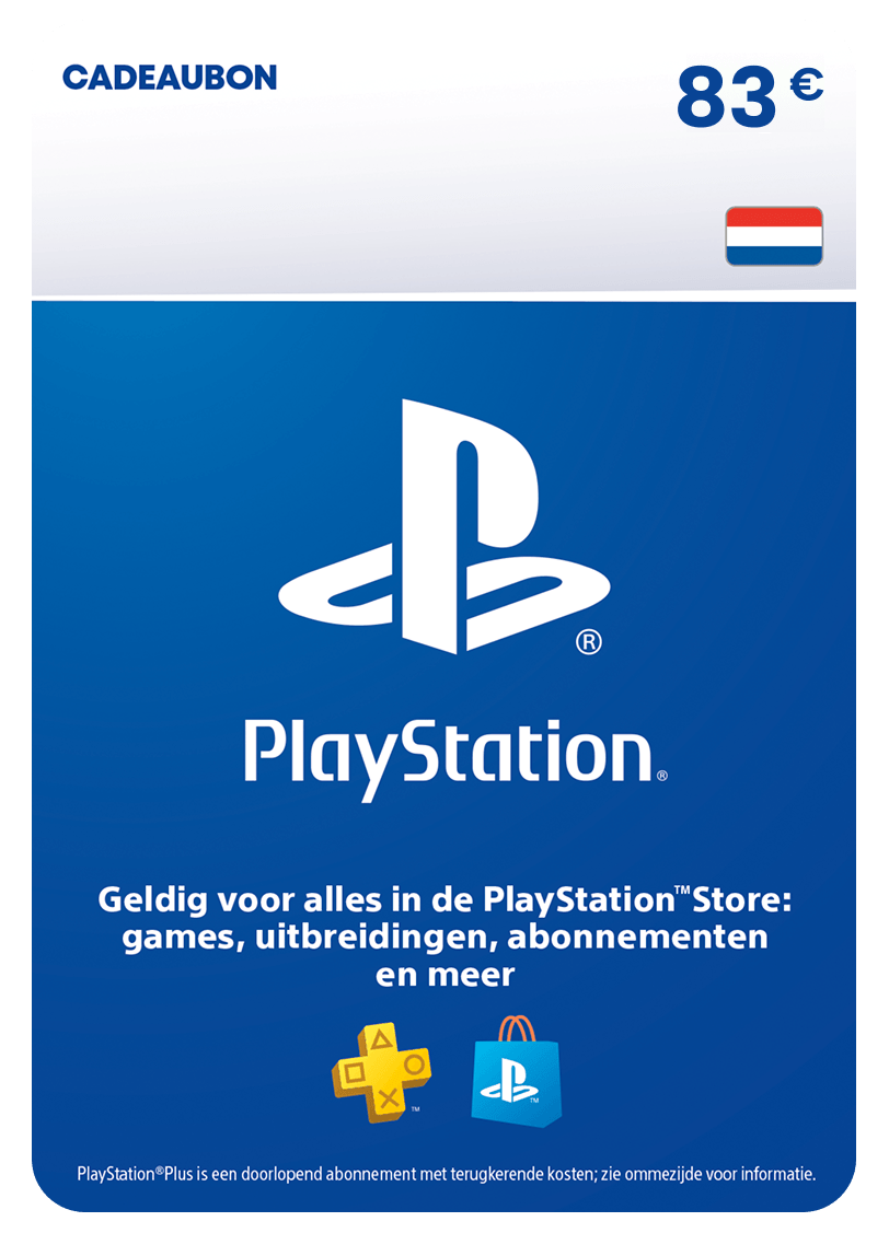PlayStation Kaart 83 euro