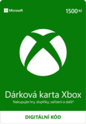 Xbox Gift Card Kč 1500