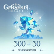 Genshin Impact 300 + 30 Genesis Crystals - ES