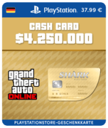 Whale Shark Card GTA Online (PSN Gift Card) - DE
