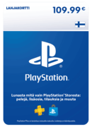 PlayStation Store Kortti 109.99 Euros - FI