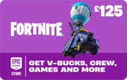 Fortnite Gift Card £125 - GB