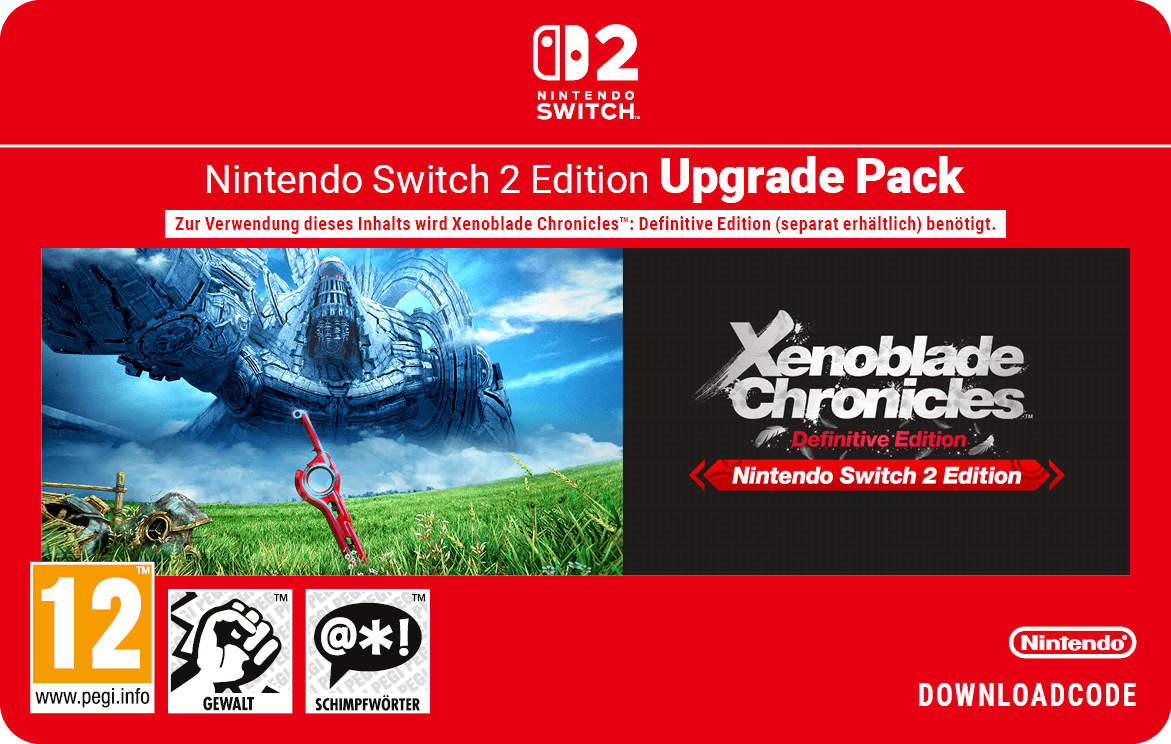 Xenoblade Chronicles Definitive Edition – Switch 2 Edition Upgrade Pack