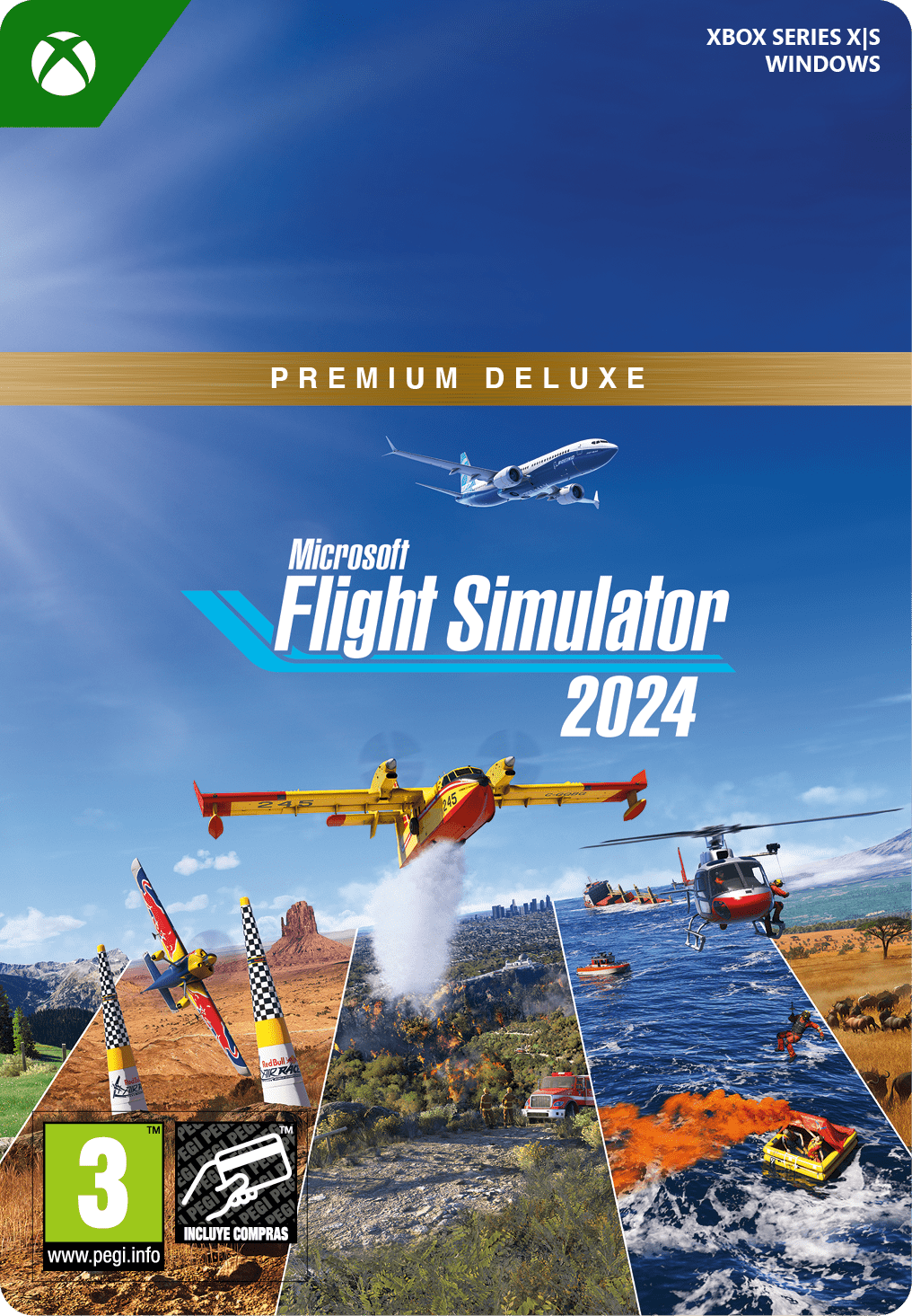 Microsoft Flight Simulator 2024 Edición Premium Deluxe