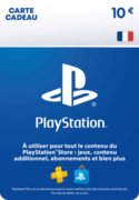 Carte PlayStation 10 € - FR