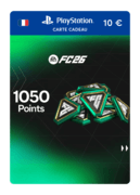 1.050 points EA FC 26 (Carte cadeau PSN) - FR