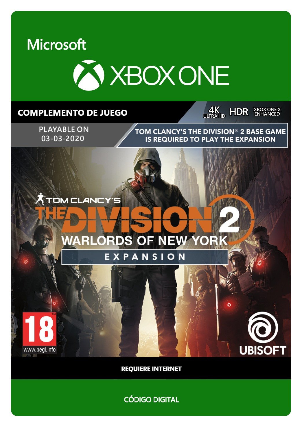 Tom Clancy's The Division 2: Warlords of New York Expansion