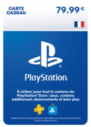 PlayStation Store Card 79.99 Euros - FR