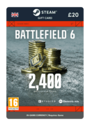2,400 Battlefield Coins (Steam Gift Card) - GB