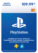 Tarjeta PlayStation Store 109.99 Euros - ES