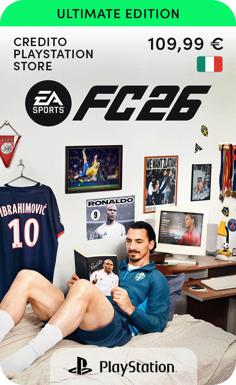 Image of EA SPORTS FC 26 Edizione Ultimate - Crossoito PlayStation | Carte PlayStation | PlayStation Store069
