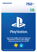 PlayStation Store-kort 750 SEK - SE