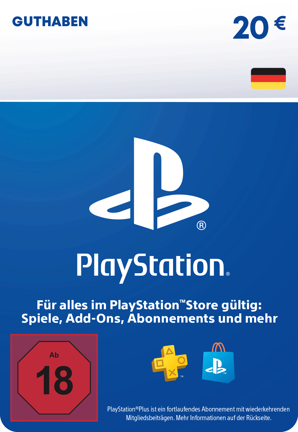 PSN Karte 20 €