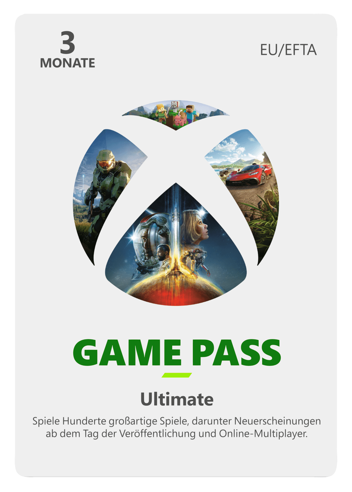 Xbox Game Pass Ultimate 3 Monate