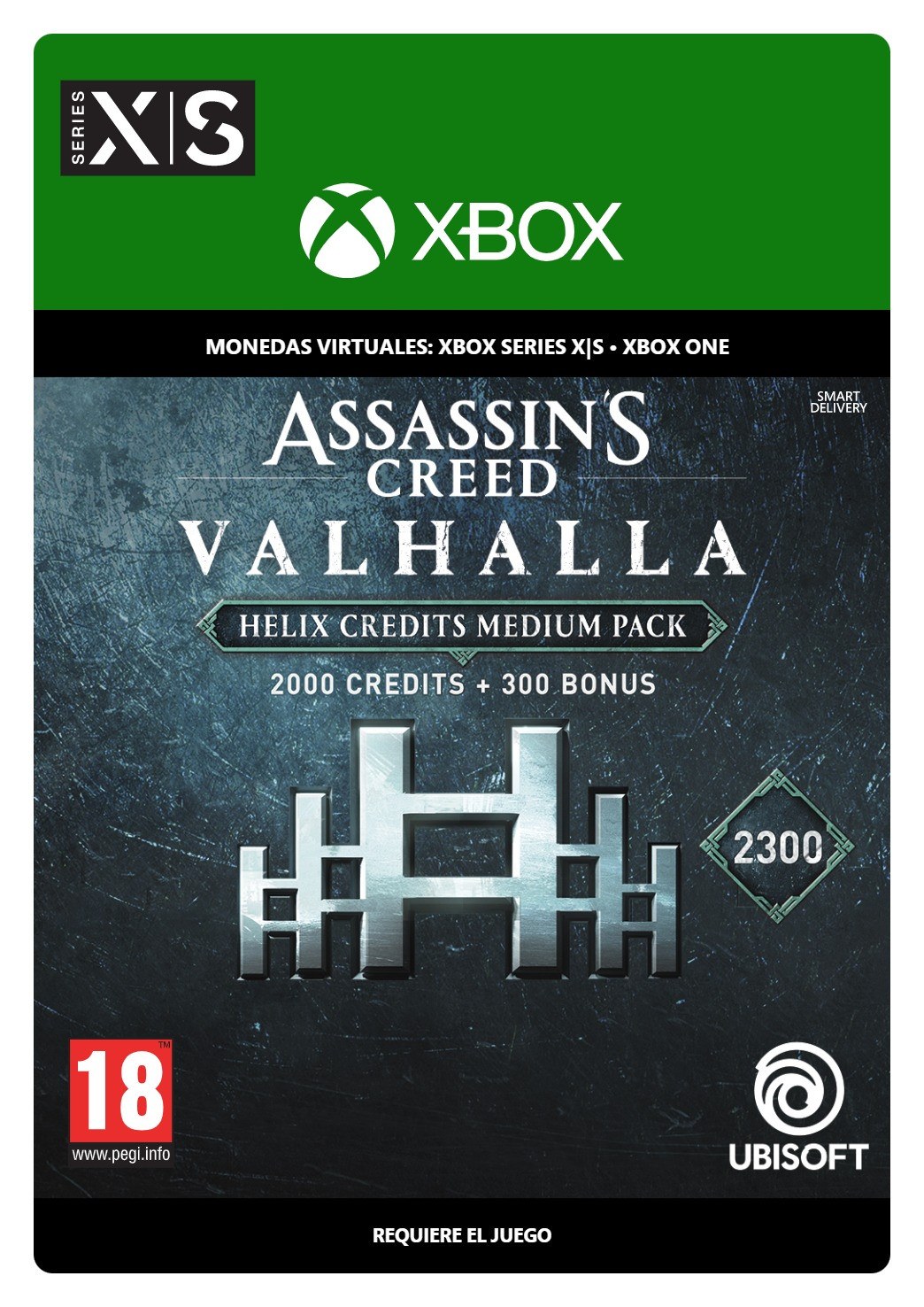 Assassin's Creed Valhalla - 2300 Créditos de Helix