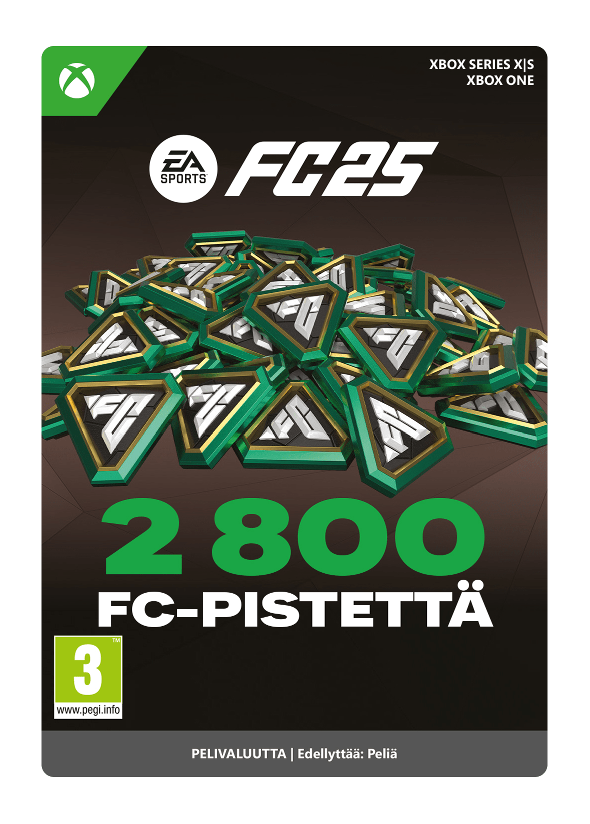 EA SPORTS FC 25 2 800 FC-PISTETTÄ