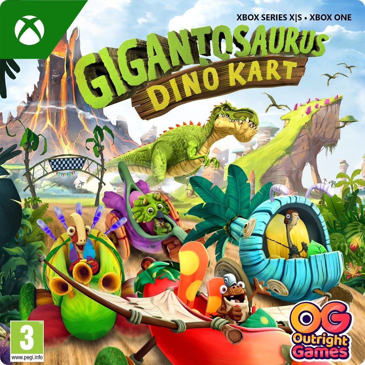 Gigantosaurus: Dino Kart