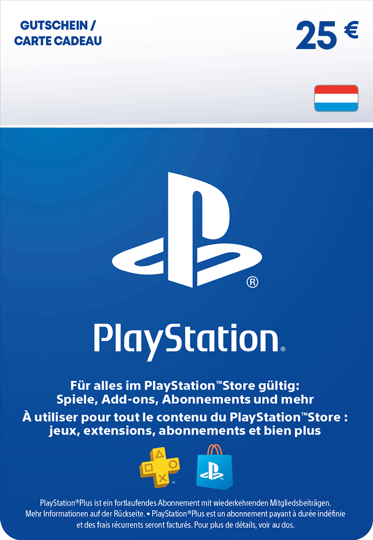 PlayStation Store Geschenkkarte 25€ online kaufen