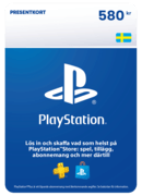PlayStation Store-presentkort 580 kr - SE