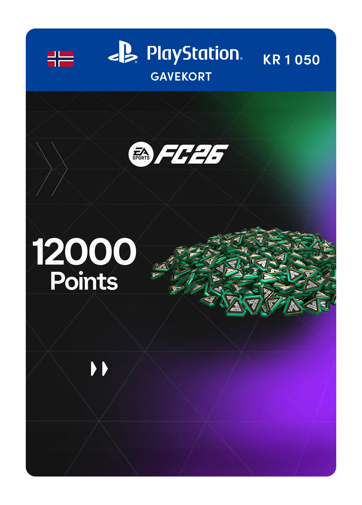 12.000 EA FC 26 poeng (PSN-gavekort)