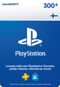 PlayStation Store Lahjakortti 300€ - FI