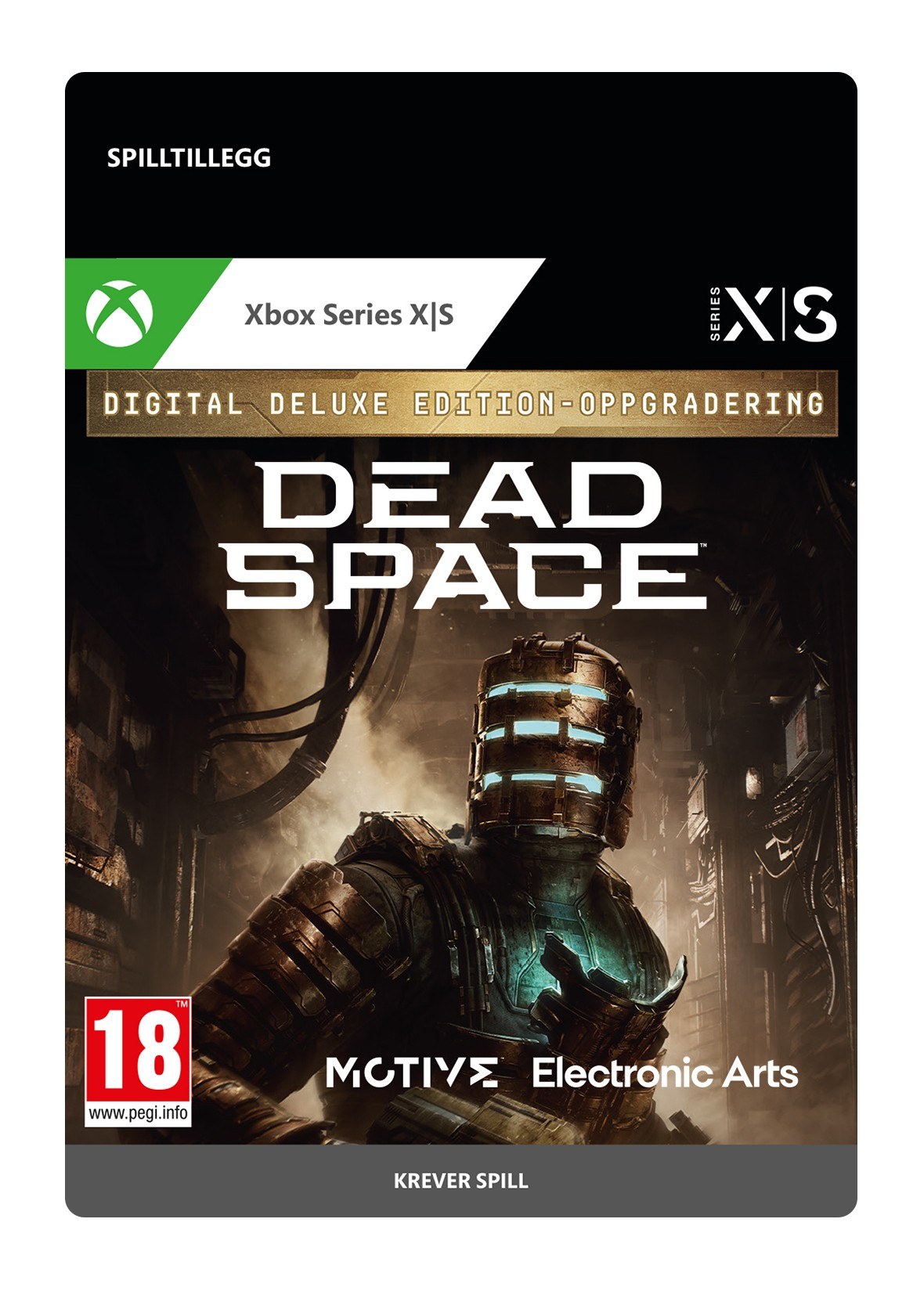 DEAD SPACE DIGITAL DELUXE EDITION  OPPGRADERING