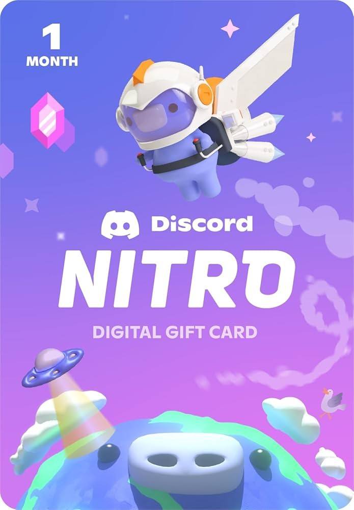 Discord Nitro 1 Mes