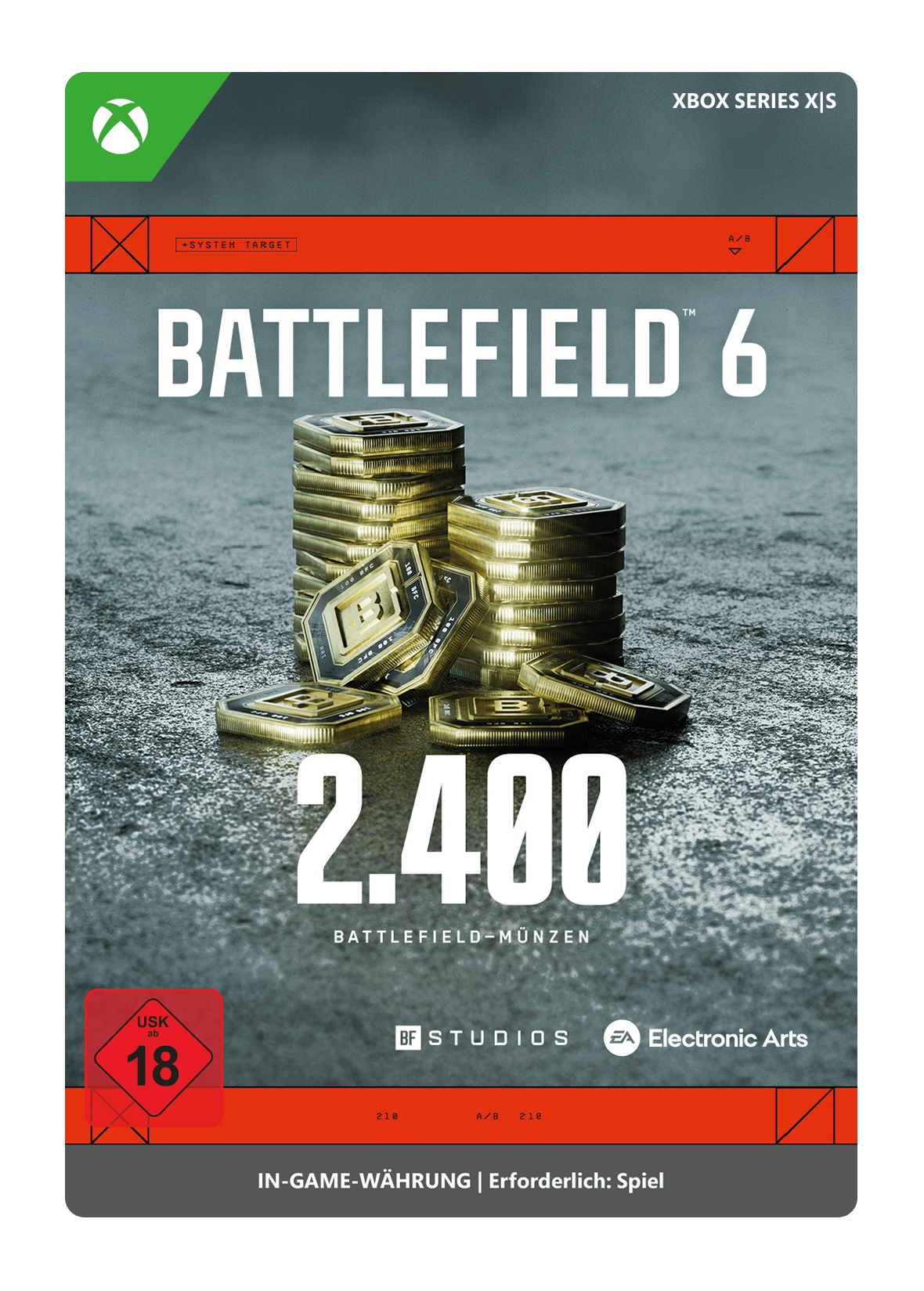 BATTLEFIELD 6 2.400 BATTLEFIELD-MÜNZEN