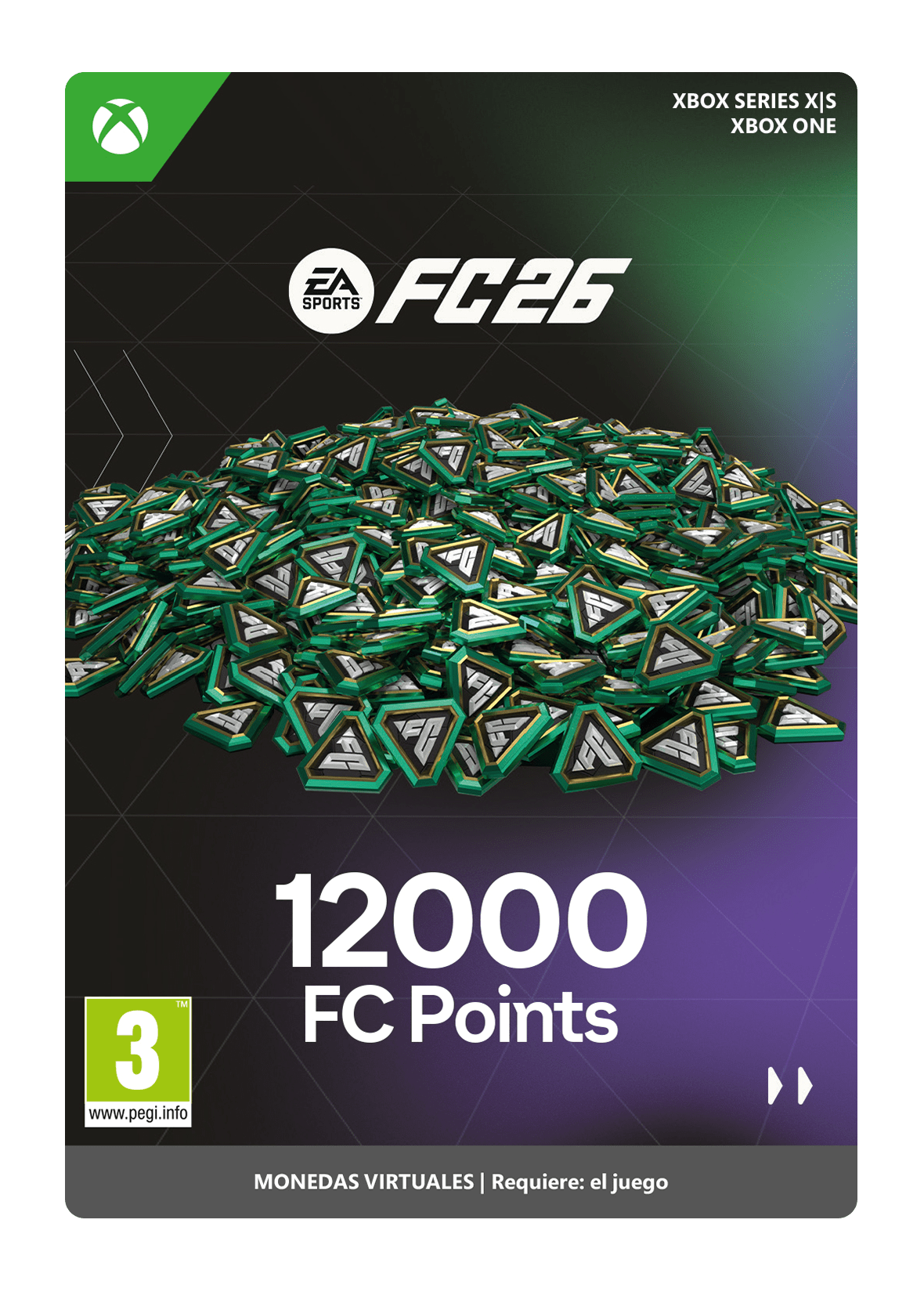 12.000 FC POINTS PARA EA SPORTS FC 26