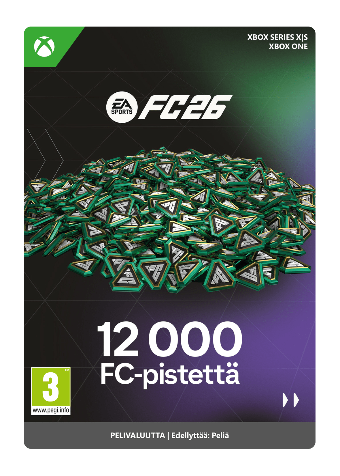 EA SPORTS FC 26 12.000 FC-PISTETTÄ
