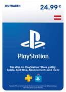 PlayStation Store Card €24.99 - AT