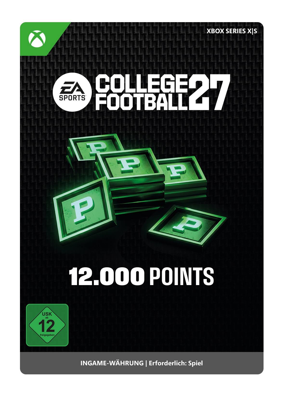 EA SPORTS COLLEGE FOOTBALL 27  12000-POINTS-PACK