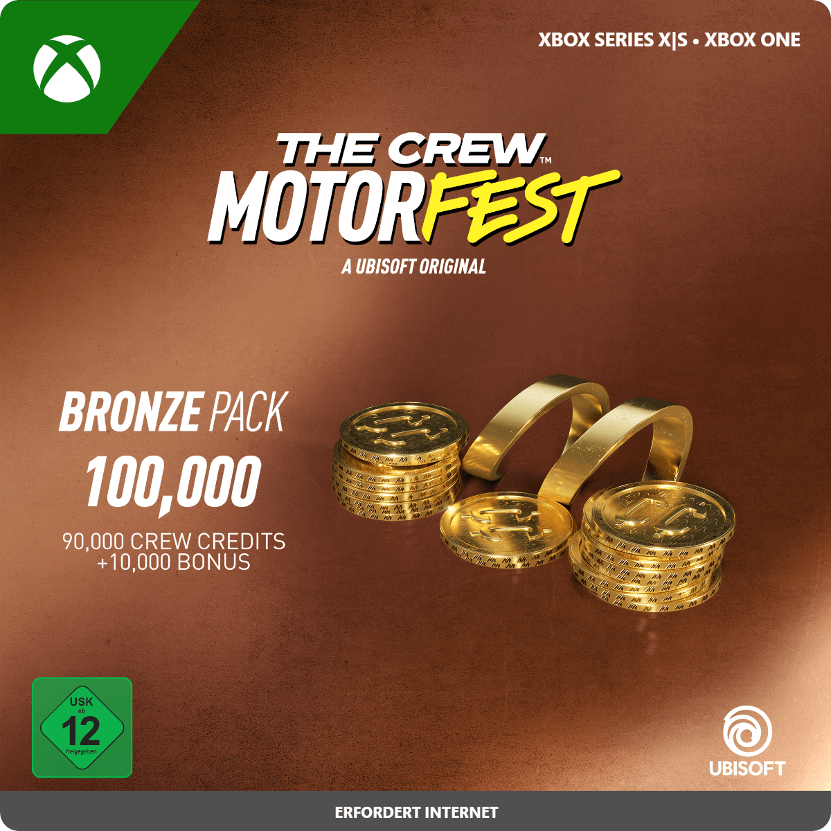 The Crew Motorfest Bronze-Paket (100 000 Crew-Credits)