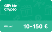 Gift Me Crypto variable gift card 10 - 150 EUR - BE