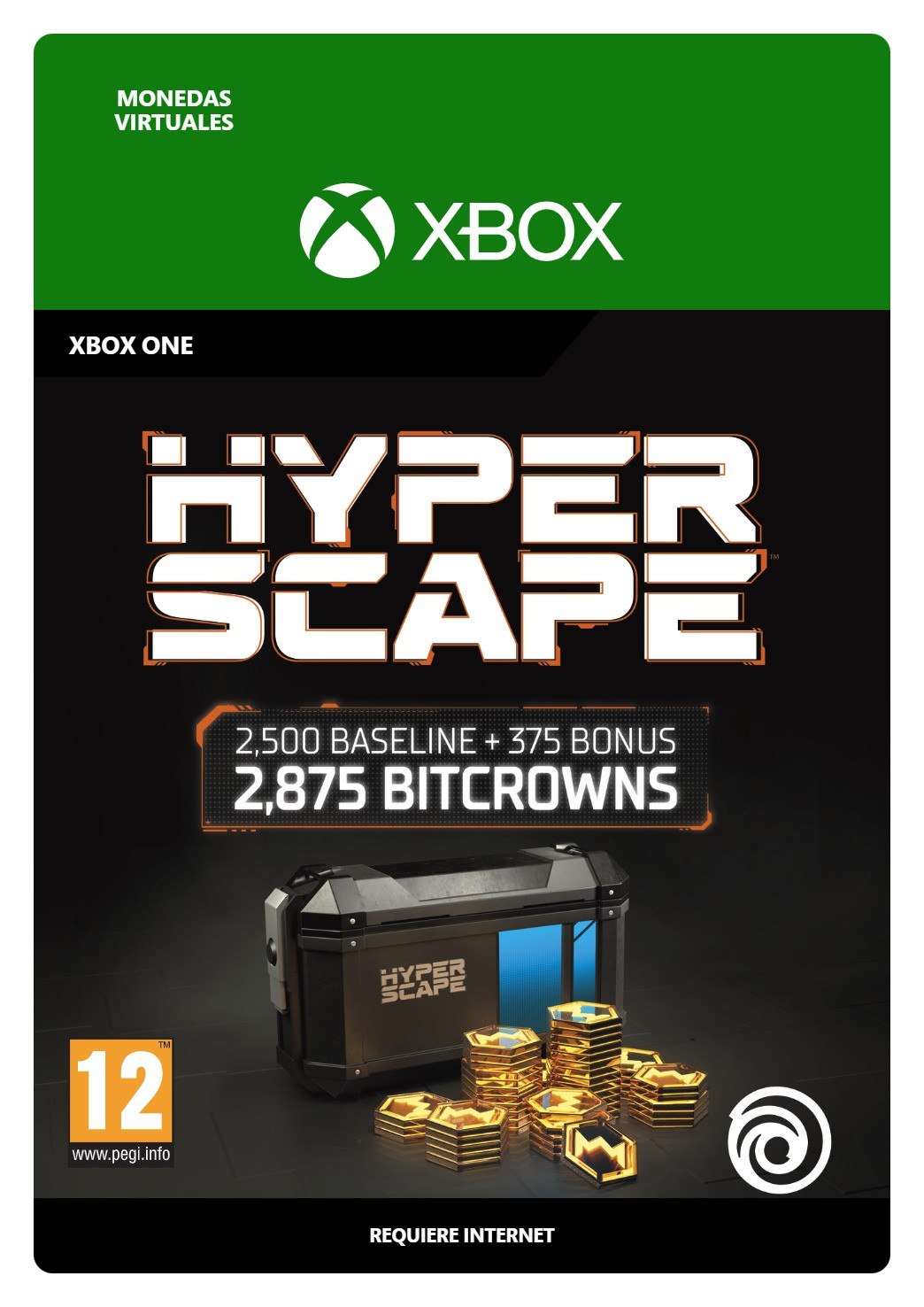 Hyper Scape: 2875 bitcoronas