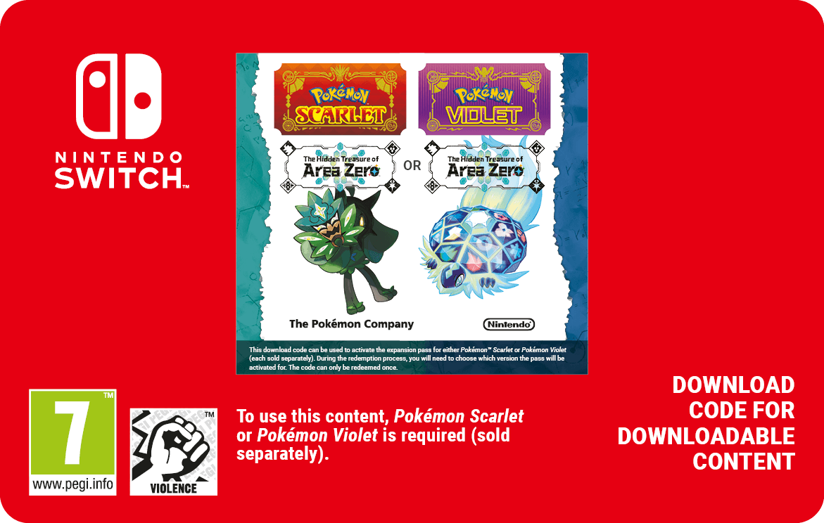 Pokémon Scarlet/Violet: The Hidden Treasure of Area Zero - Nintendo Switch