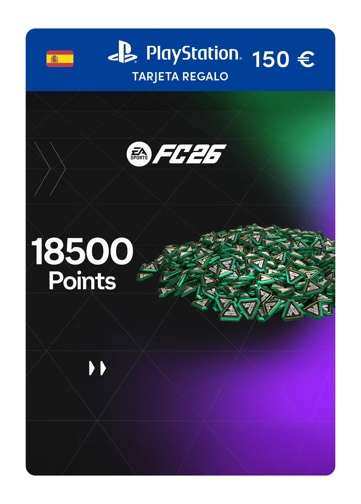 18500 puntos EA FC 26 (tarjeta de regalo PSN)